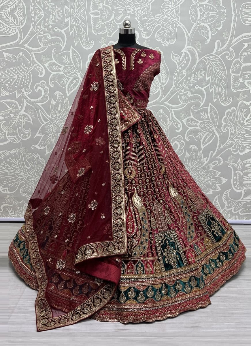 Classic Tie Dye Hand Crafted Lehenga Choli Dupatta Set – Hatheli