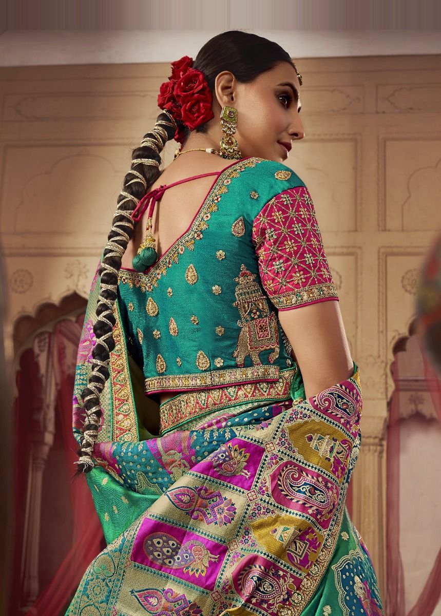 Banarasi Silk Sarees: Pure & Orignial Buy Online | Singhania's